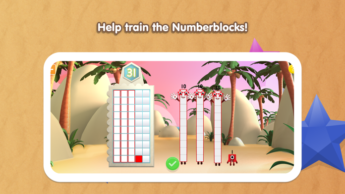 Numberblocks Treasure Hunt screenshot game
