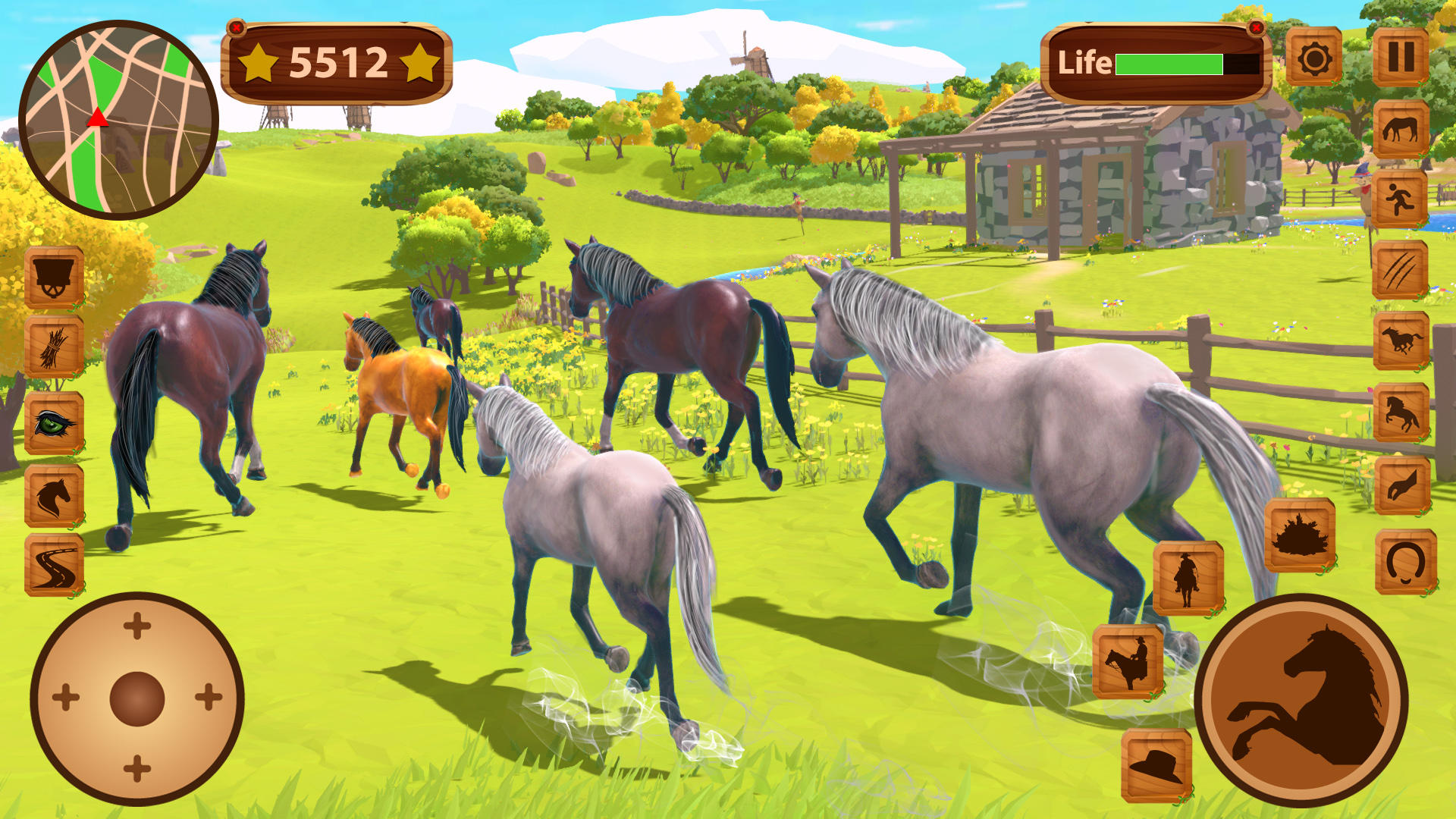 Horse Family Animal Simulation 3D - Jogo Gratuito Online