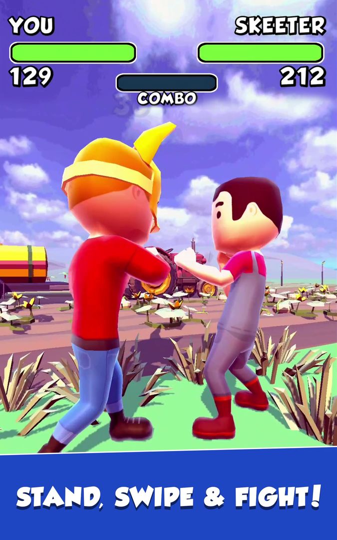 Swipe Fight! screenshot game