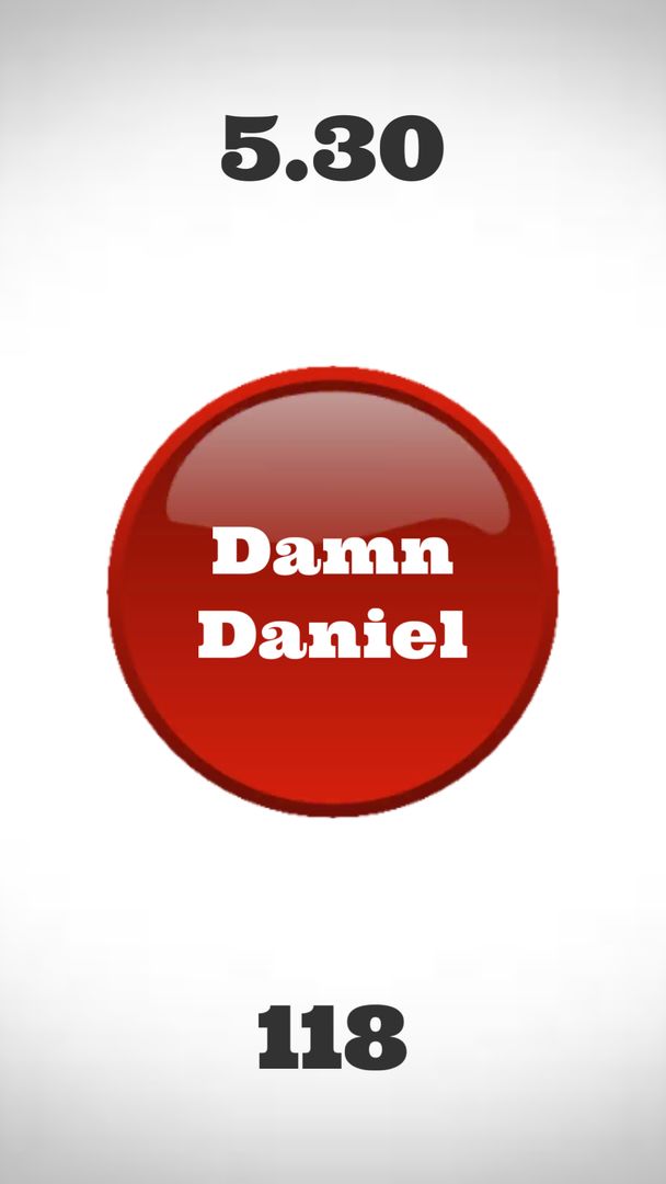Screenshot of Damn Daniel Button