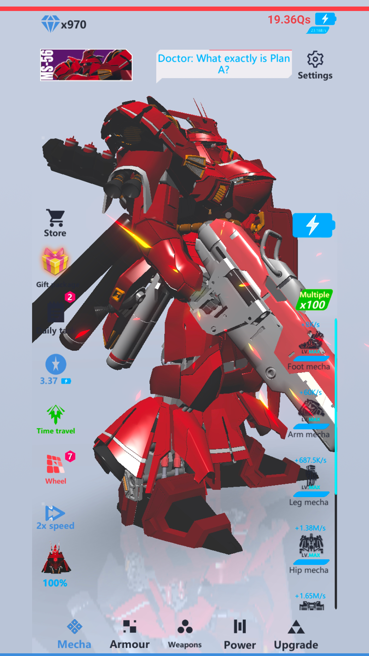 Screenshot 3 of Idle Robot 3D 