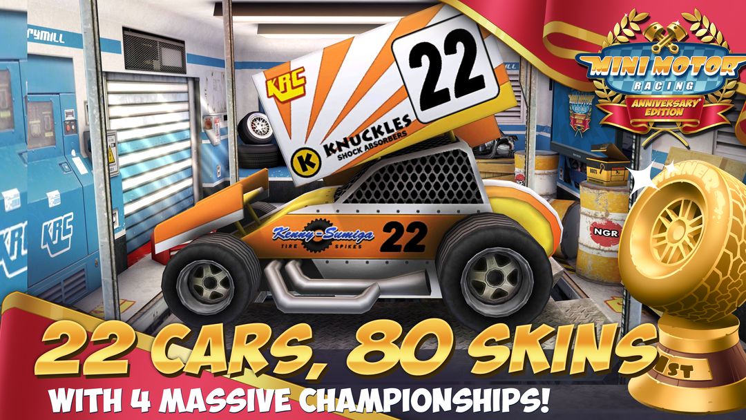 Screenshot of Mini Motor Racing