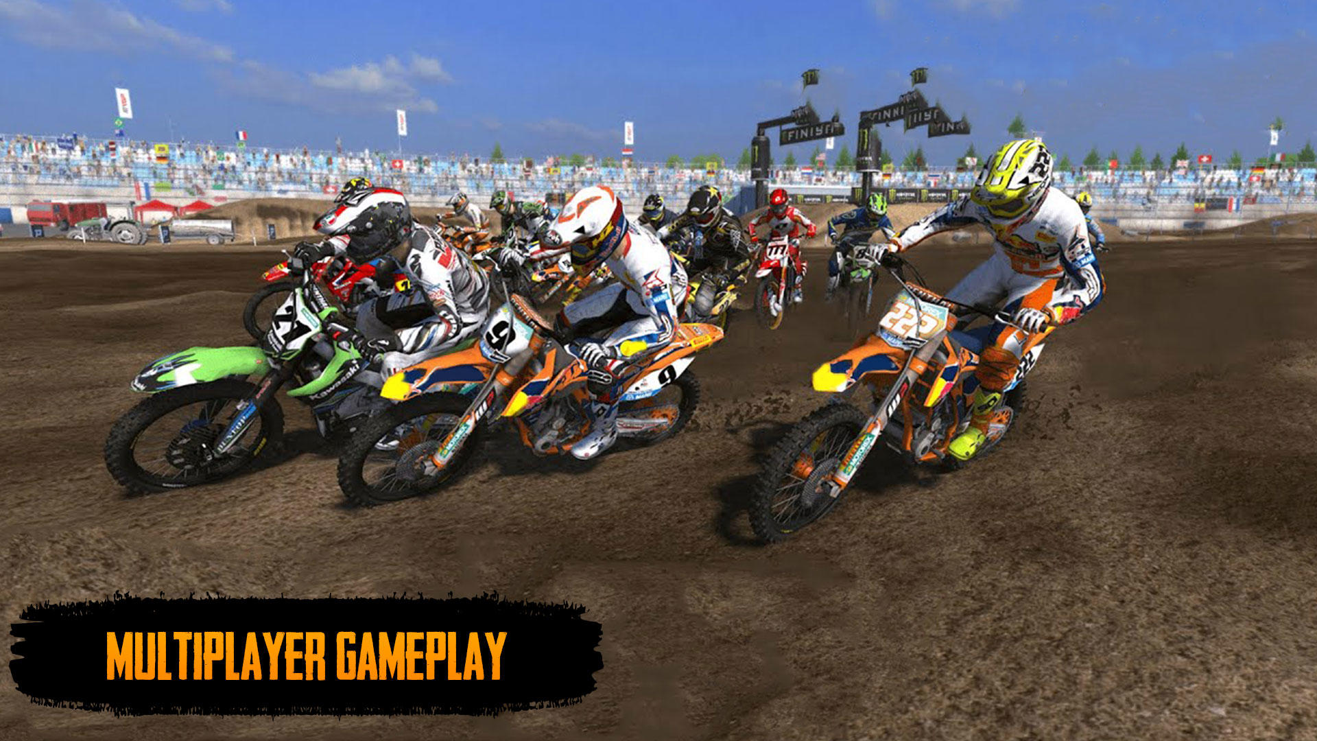 Motocross Stunt Bike Racing 3d ภาพหน้าจอเกม