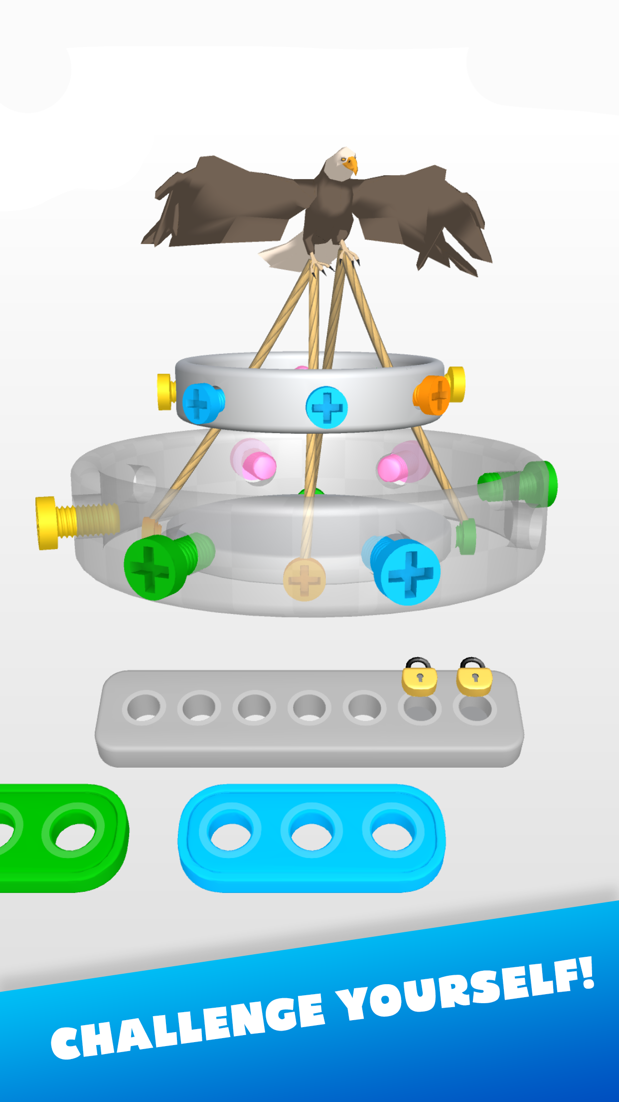 Color Screw 3D Game Screenshot