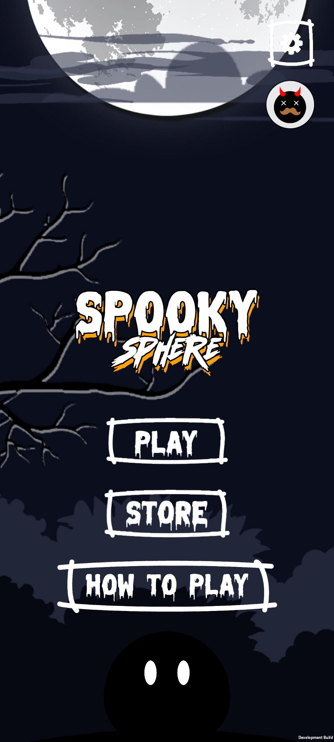 Spooky Sphere - Horror Puzzle 게임 스크린 샷