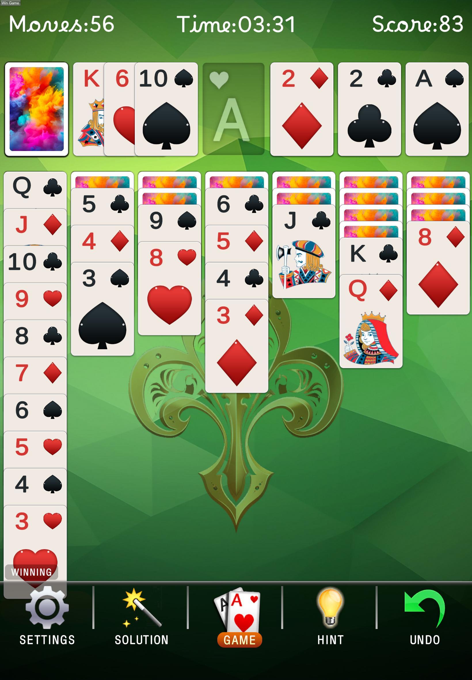 Screenshot 7 of SolaceSolitaire 