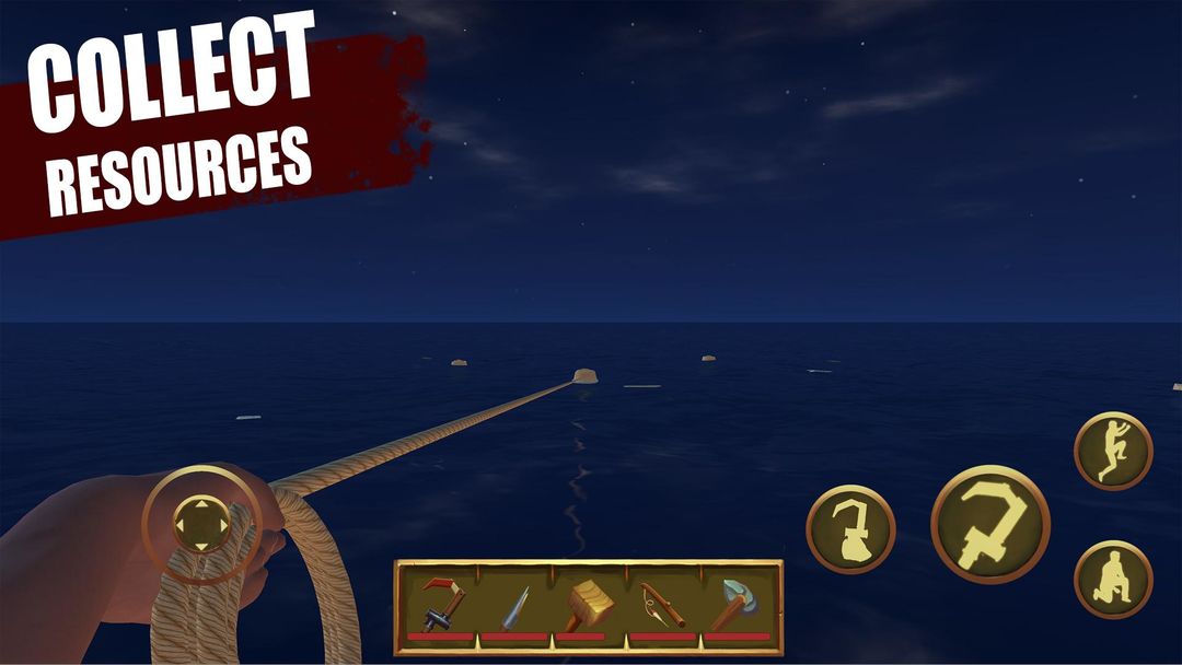 Last Day on Raft: Ocean Survival ภาพหน้าจอเกม