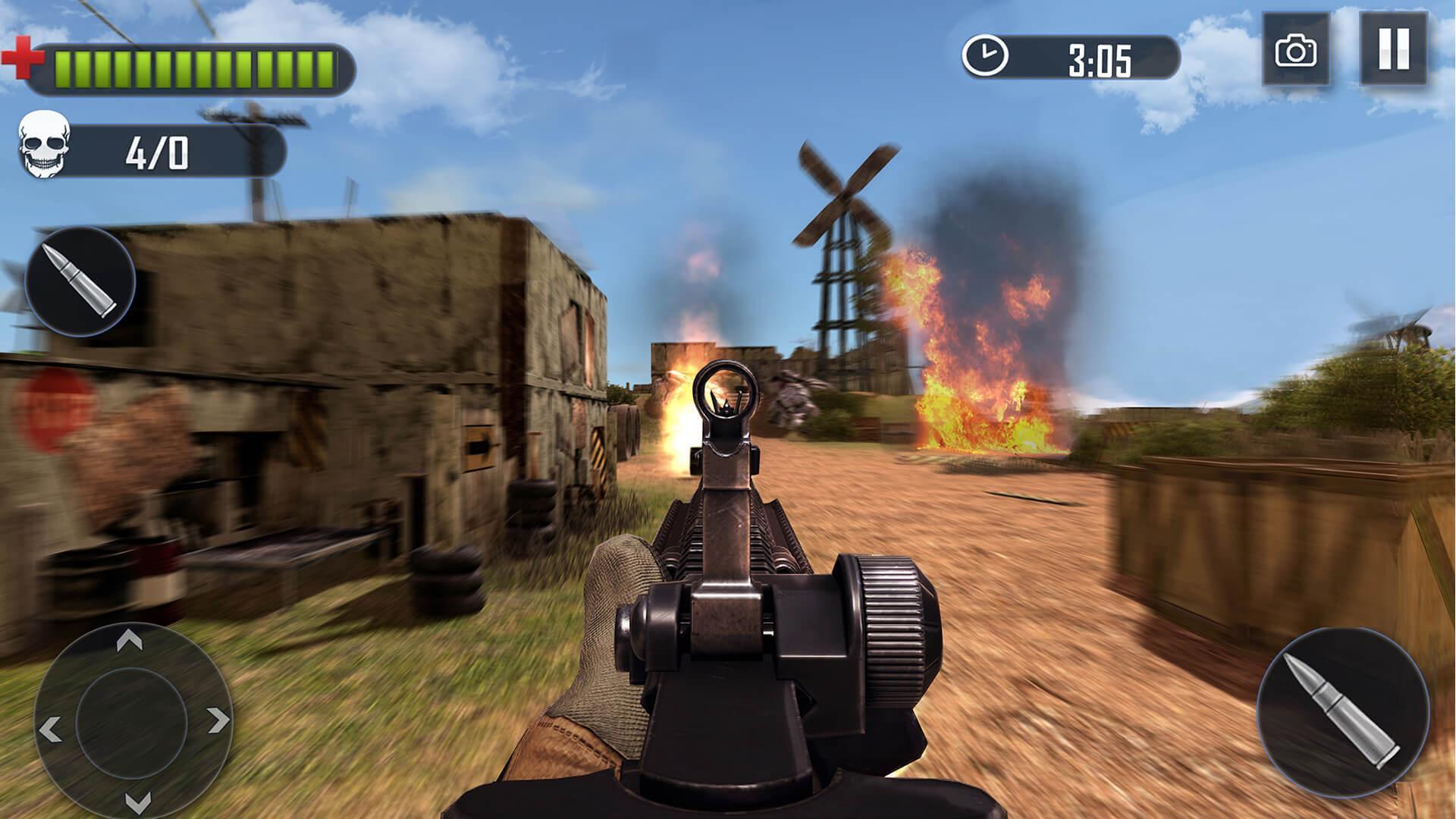 Battleground Fire : Free Shooting Games 2019のキャプチャ