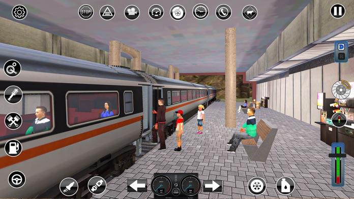 Rails Express Train Simulator 게임 스크린샷