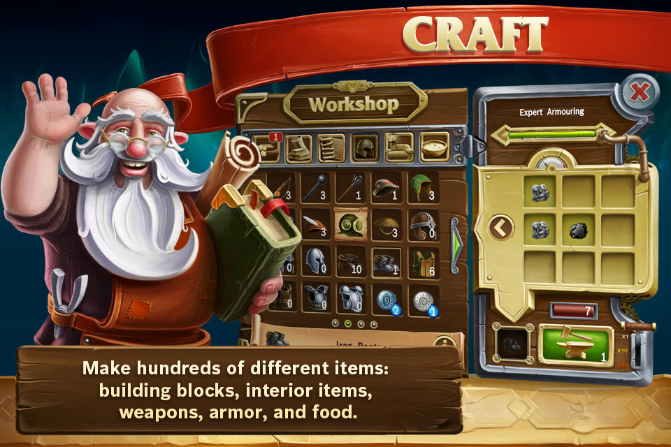 Craft The World screenshot game