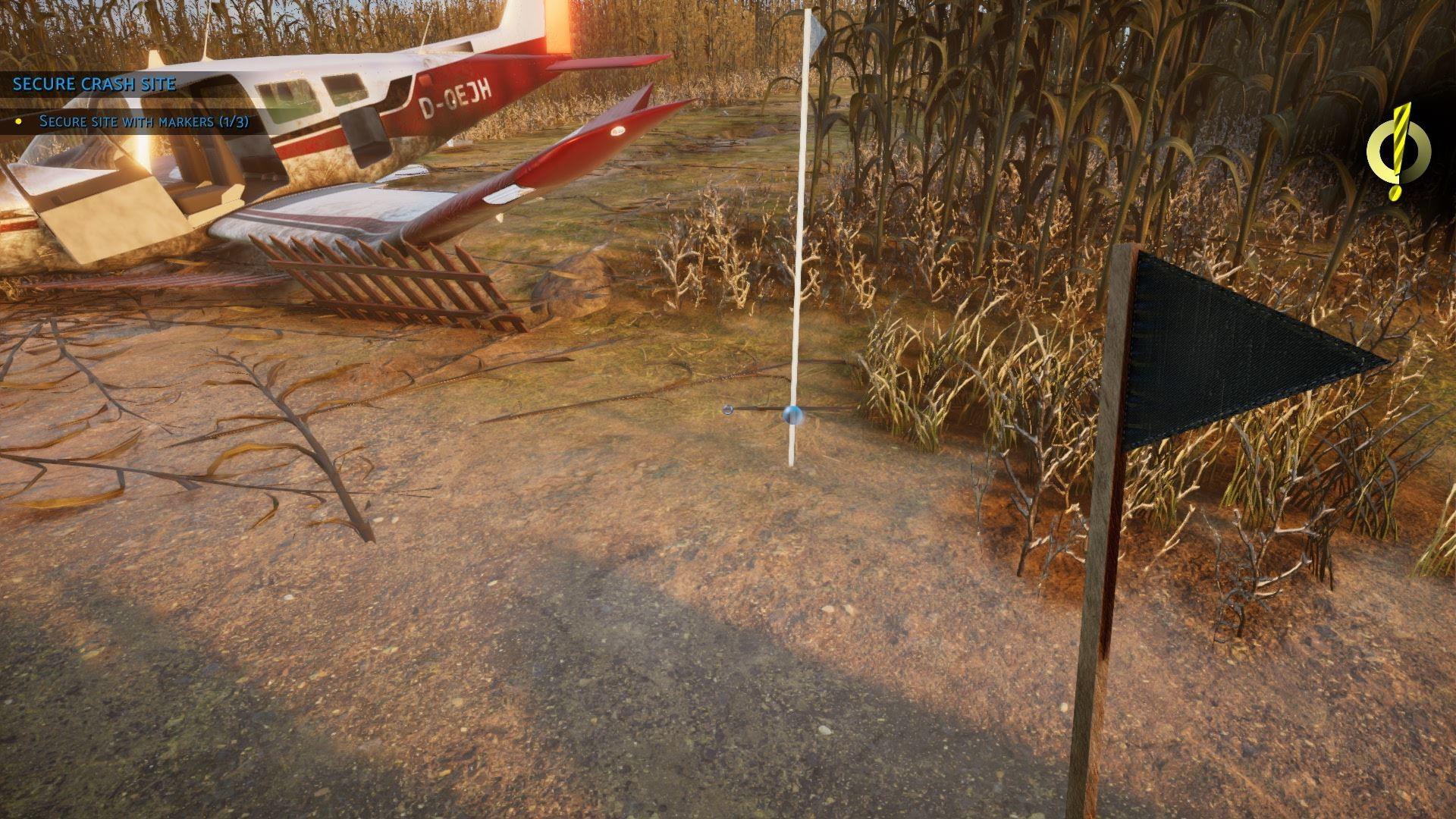 Screenshot of Plane Accident