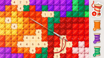 Cuplikan Layar Game Magic Cross Stitch: Pixel Art