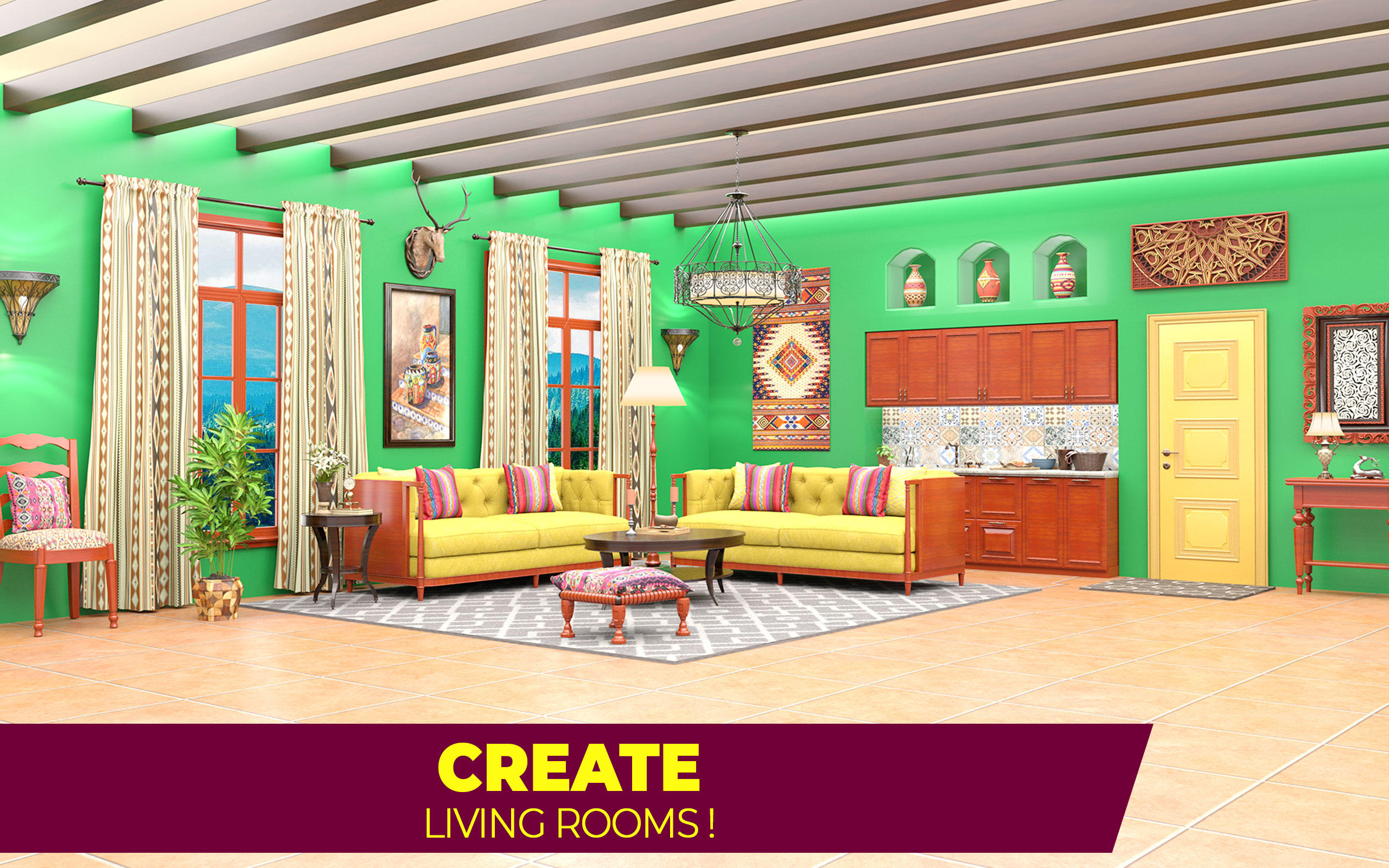 My Home Design: Makeover Games Game Screenshot