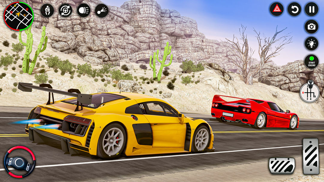 Speed Car Games 3D- Car racing ภาพหน้าจอเกม