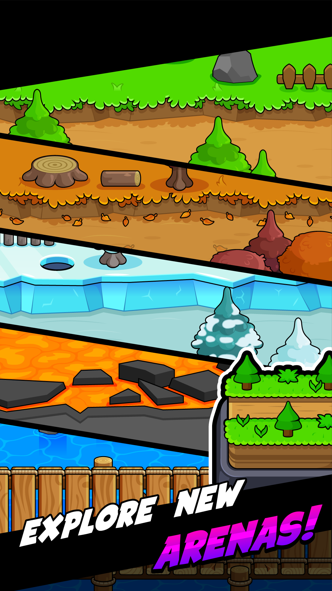 Pocket Warriors! Game Screenshot