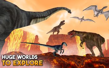 Captura de Tela do Jogo Dino World Online - Hunters 3D