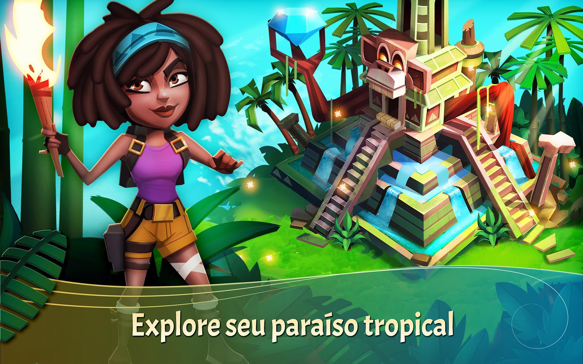 Captura de Tela do Jogo FarmVille 2: Paraíso Tropical