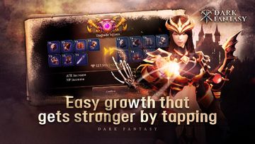 Скриншот игры Dark Fantasy : Idle Clicker