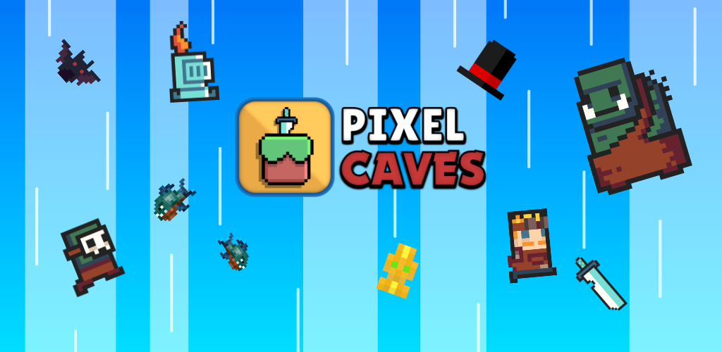 Banner of Pixel Caves - Lute e Explore 0.33