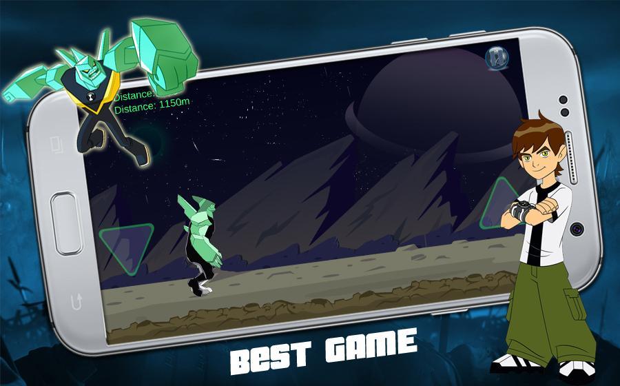 Ben 10 alien run screenshot game