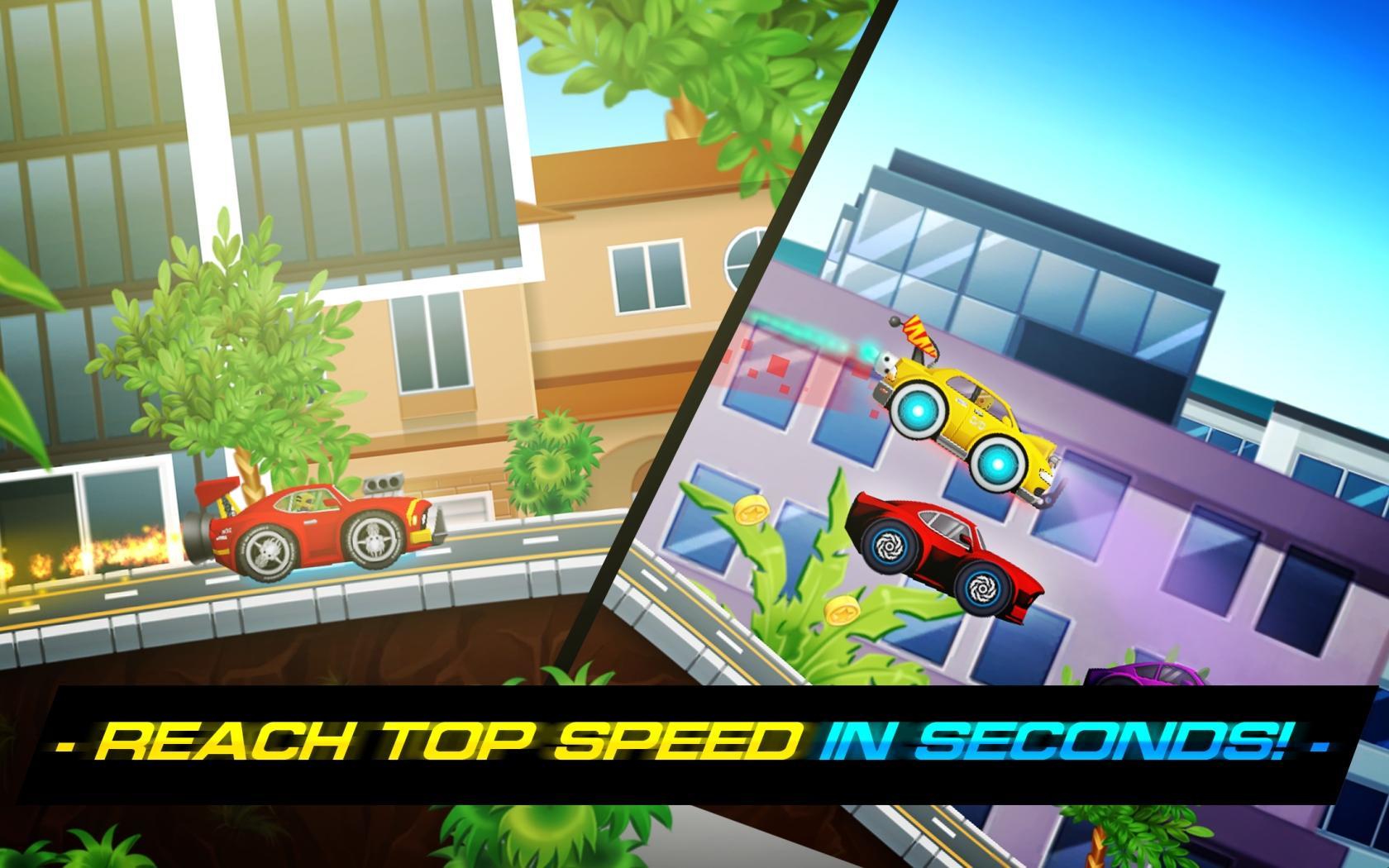 Sports Cars Racing: Chasing Cars on Miami Beach Game Screenshot