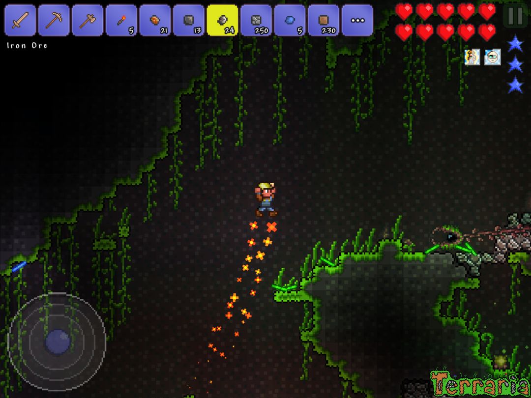 Terraria. ภาพหน้าจอเกม