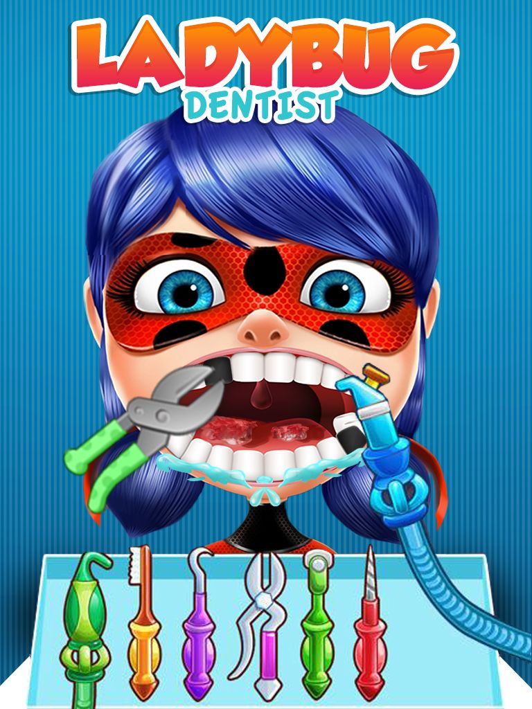 Ladybug Crazy Dentist遊戲截圖