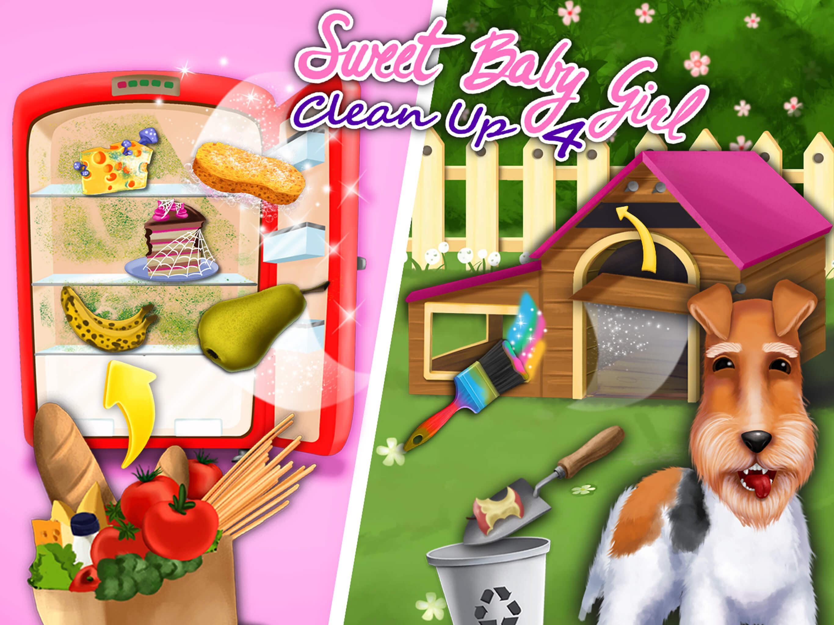 Cuplikan Layar Game Sweet Baby Girl Cleanup 4