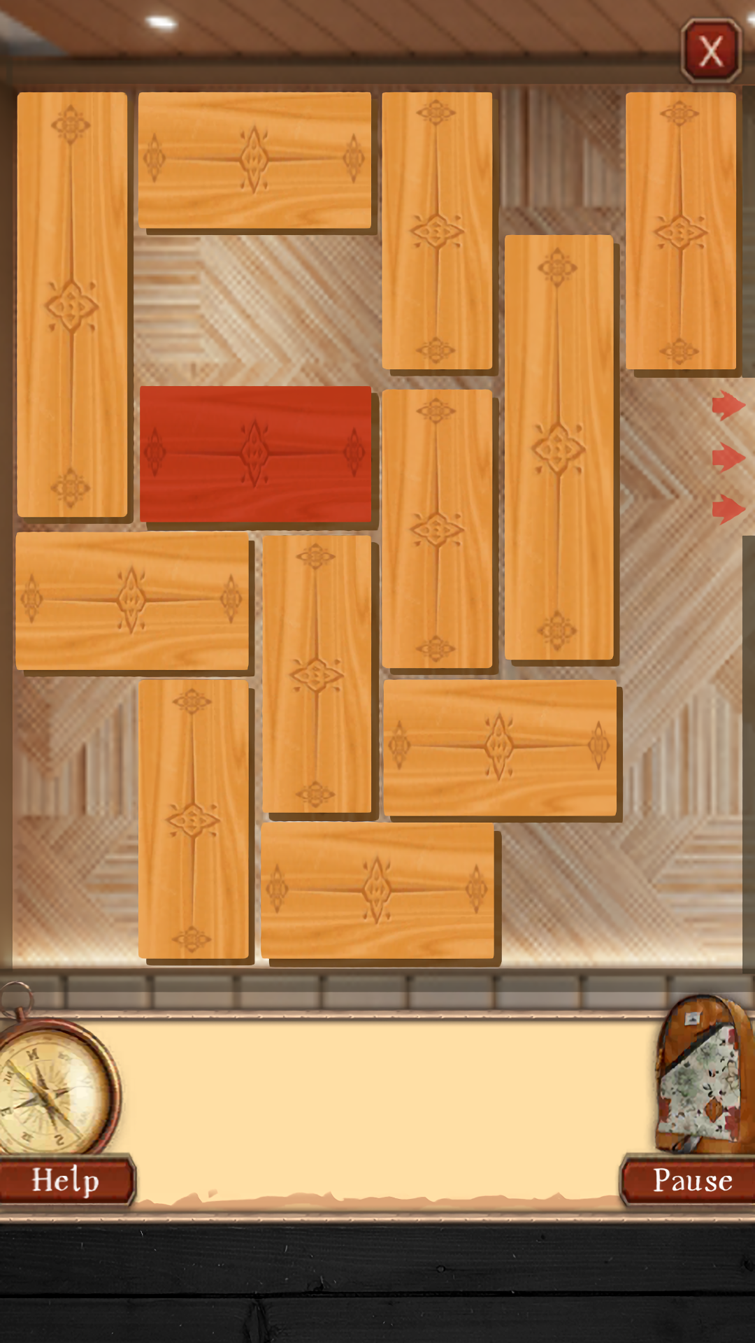Escape room Puzzle door Game Screenshot