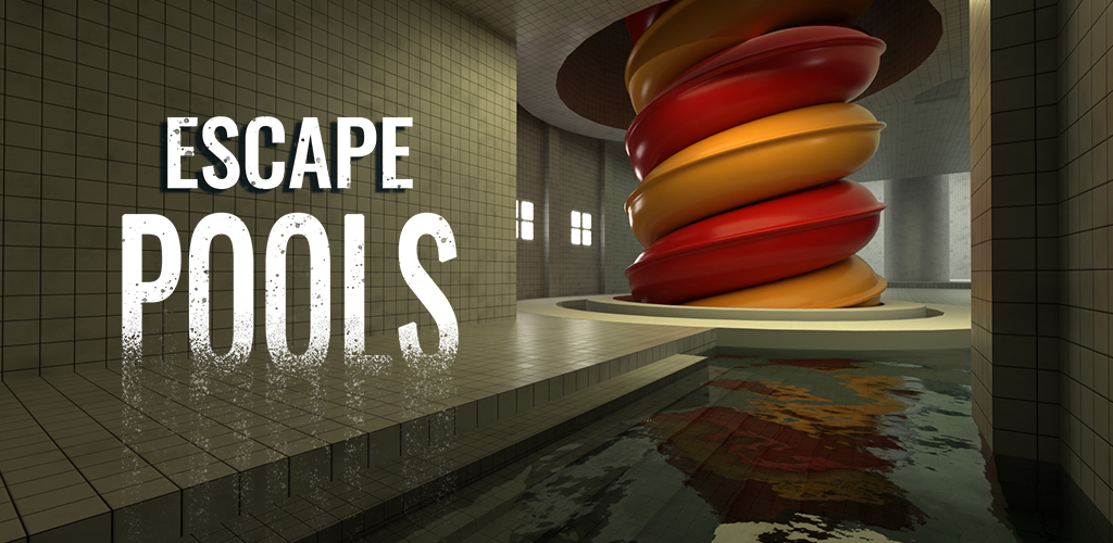 Banner of Escape Pools Horror Rooms Game 