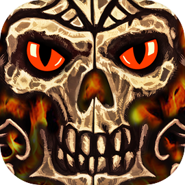 Blue Eyes Horror Skull APK + Mod for Android.