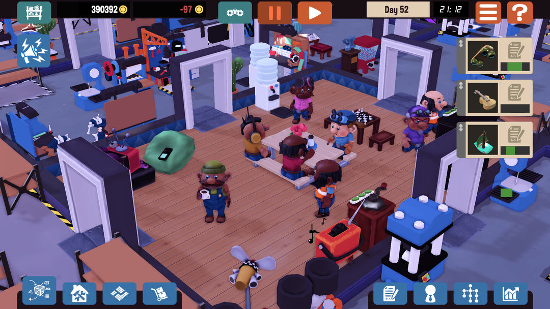 Screenshot of Little Big Workshop