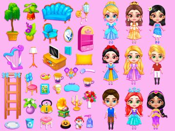 Princess Town Doll House Games Game Screenshot