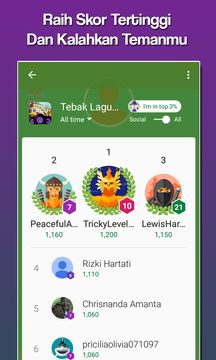 TEBAK LAGU POPULER Game Screenshot