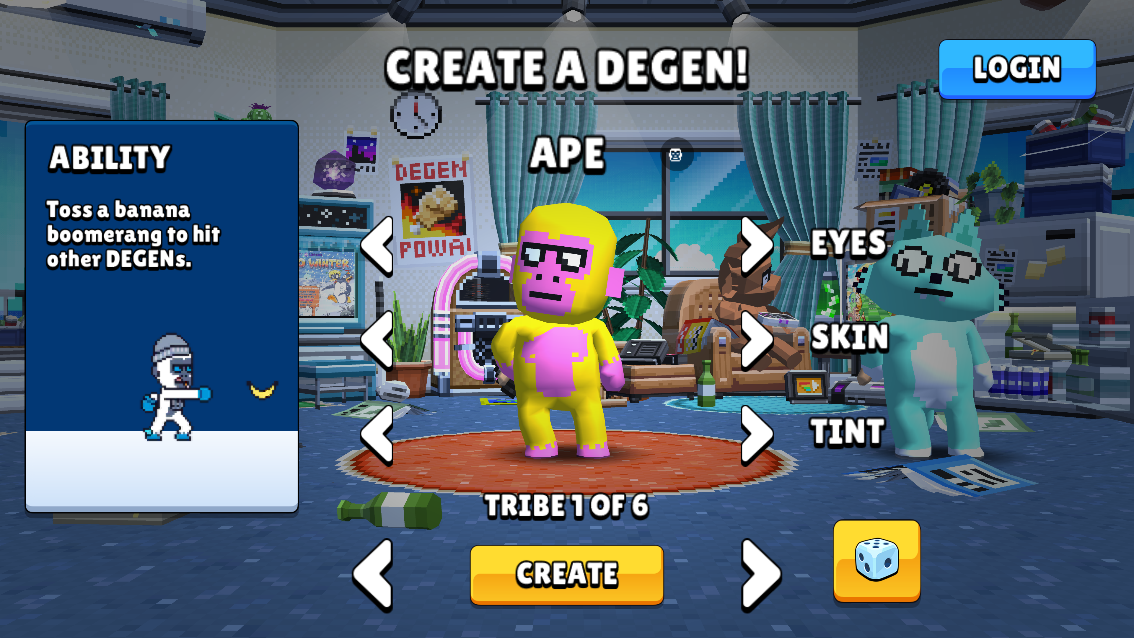 Nifty Smashers Alpha Game Screenshot