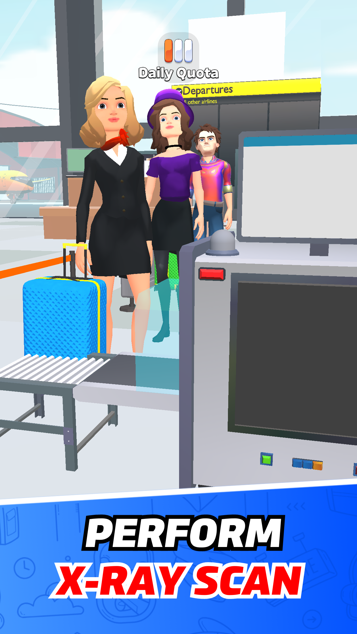 Airport Security Simulator 911 Game Screenshot