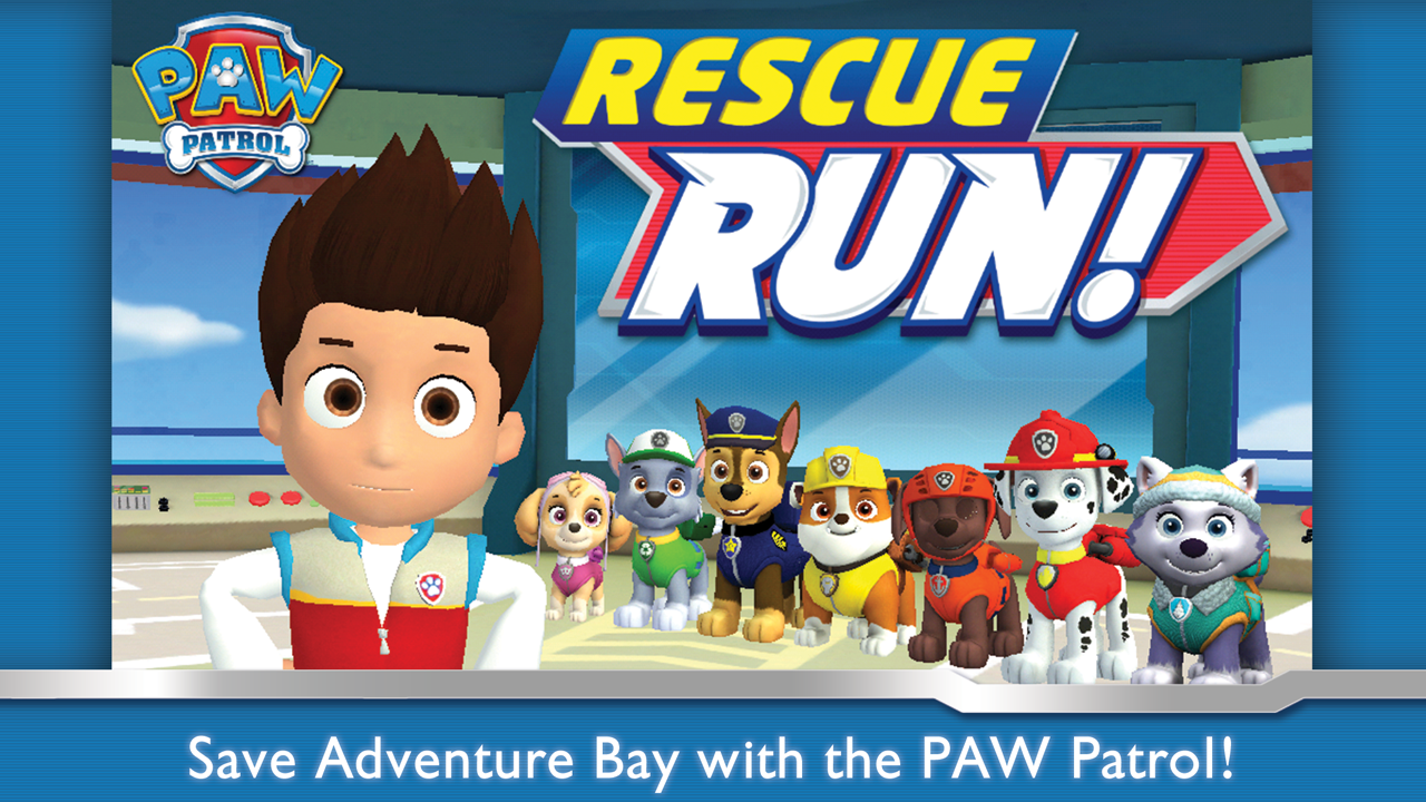 PAW Patrol: Rescue Run Game Screenshot