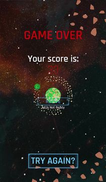 Cuplikan Layar Game Alone in Galaxy