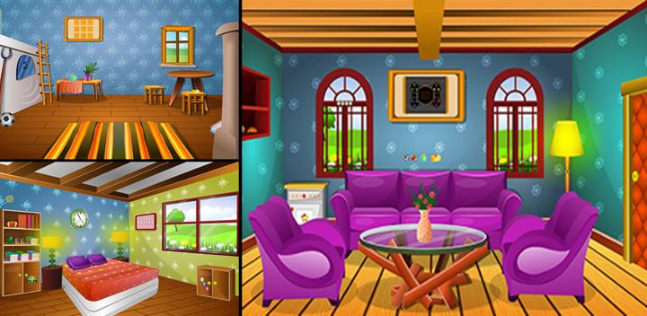 Banner of Can You Escape Colorful House 1.0.0