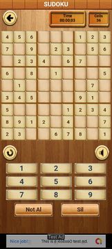 Sudoku Classic Game Screenshot