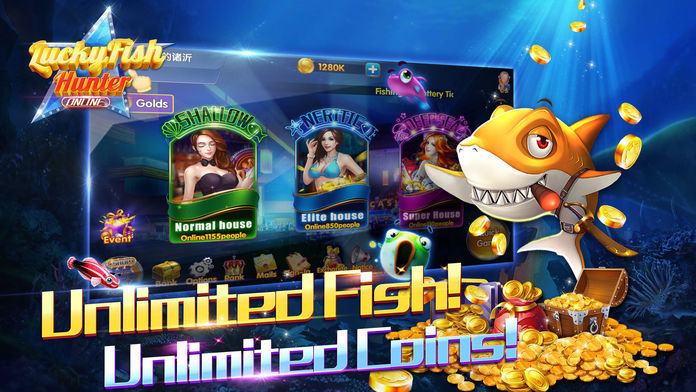 Lucky Fish Hunter screenshot game