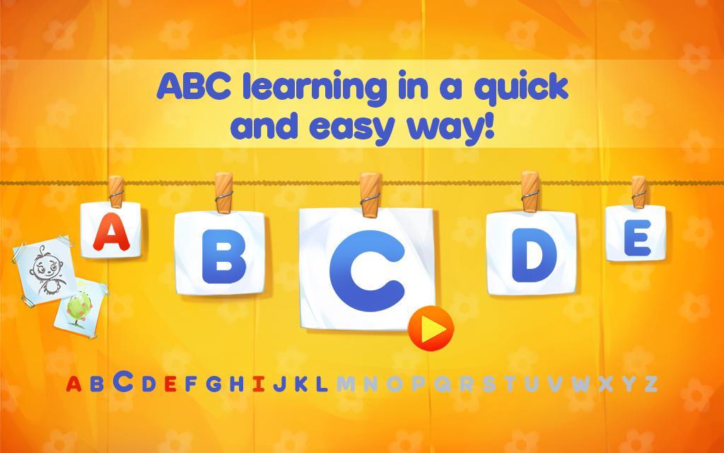 Screenshot 1 of Alfabet ABC! permainan ABCD! 4.0.19