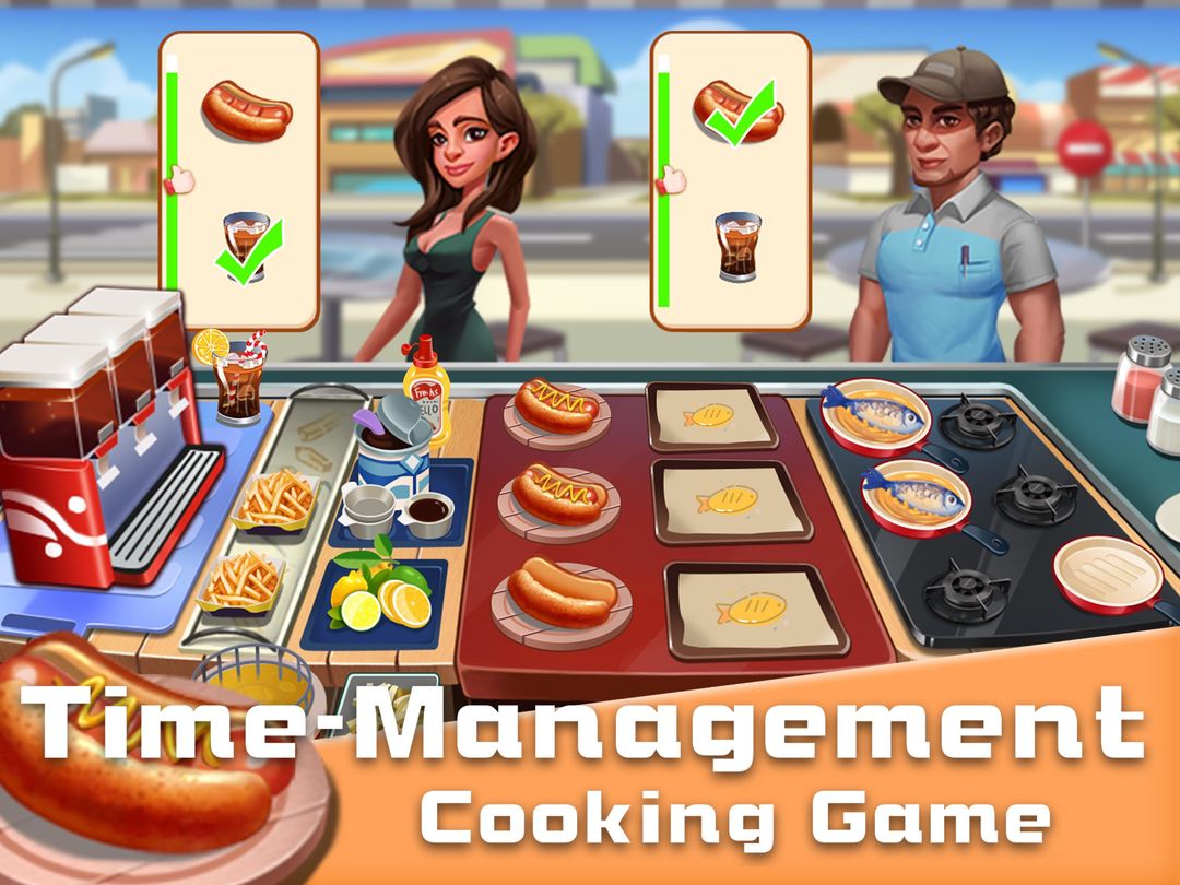 Cooking Story: Time Management Cooking Games ภาพหน้าจอเกม
