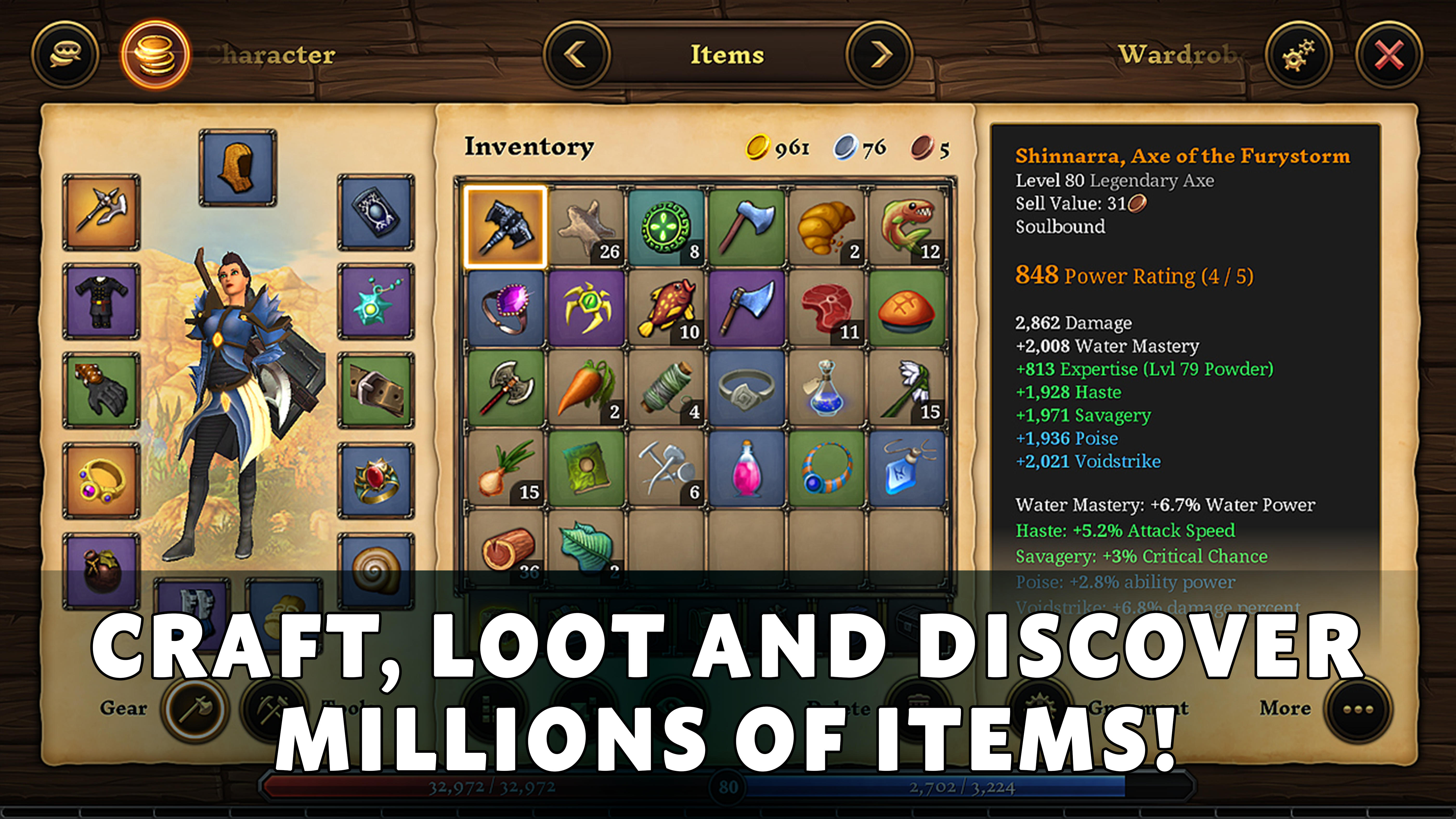 Villagers & Heroes - MMO RPG Game Screenshot