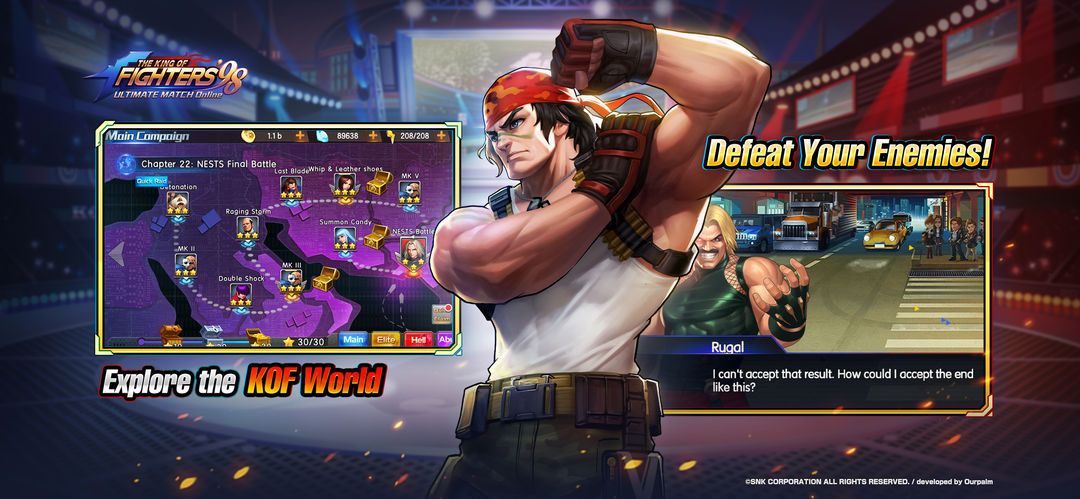 Screenshot of The King of Fighters '98UM OL