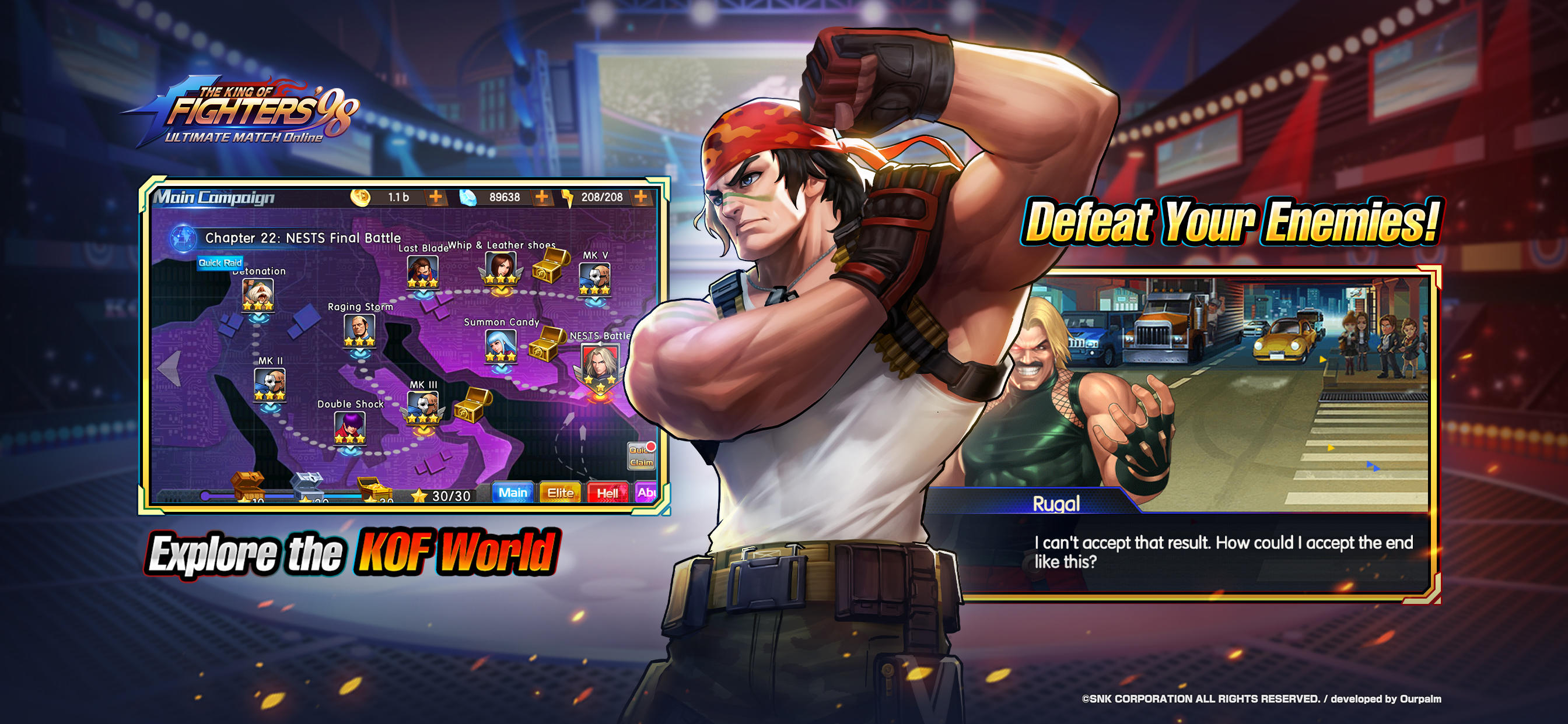 The King of Fighters '98UM OL Game Screenshot