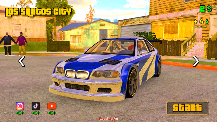 Screenshot 1 of GT Сан-Андреас Сити-Лос-Сантос 