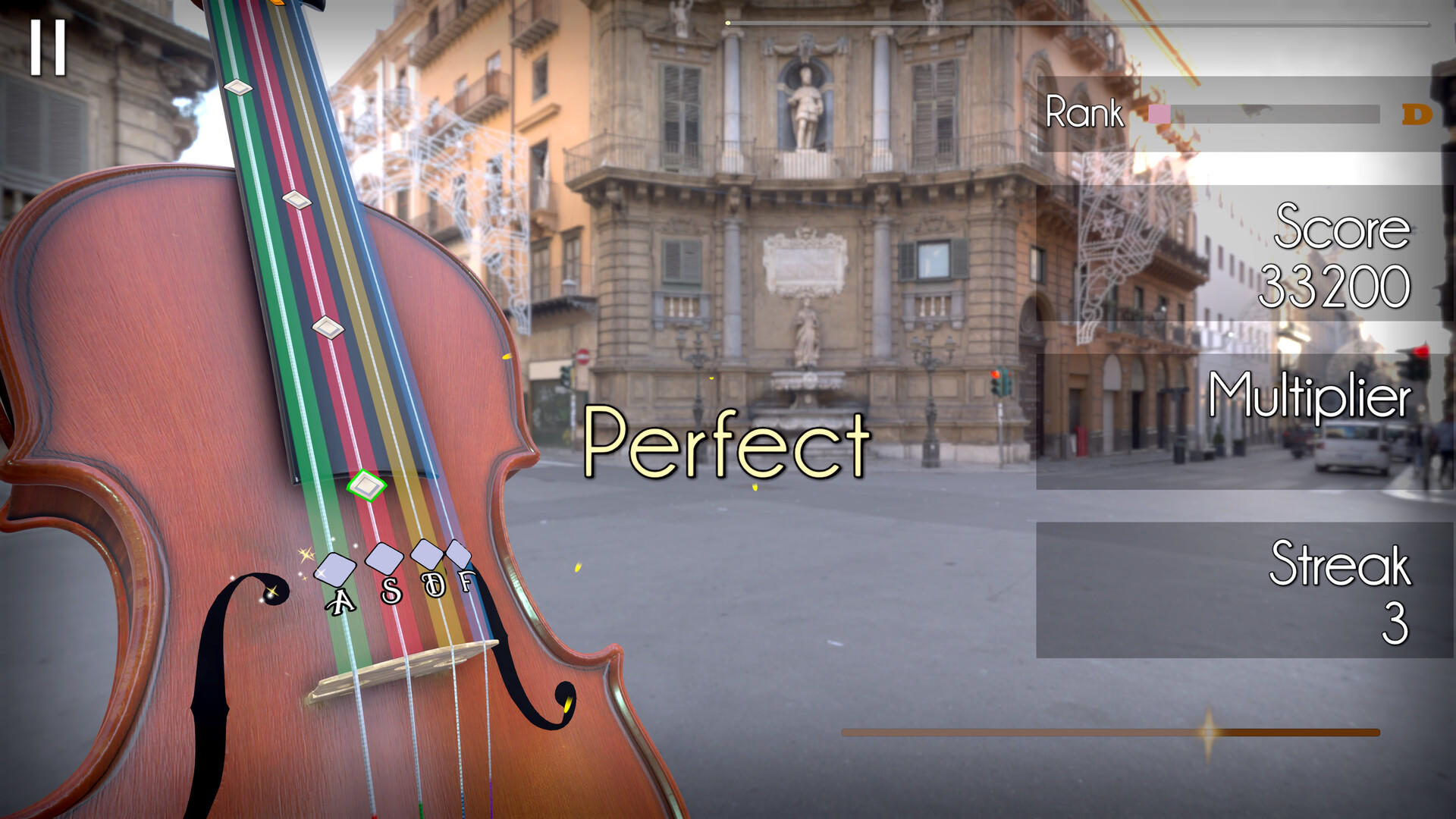 The Violinist screenshot game