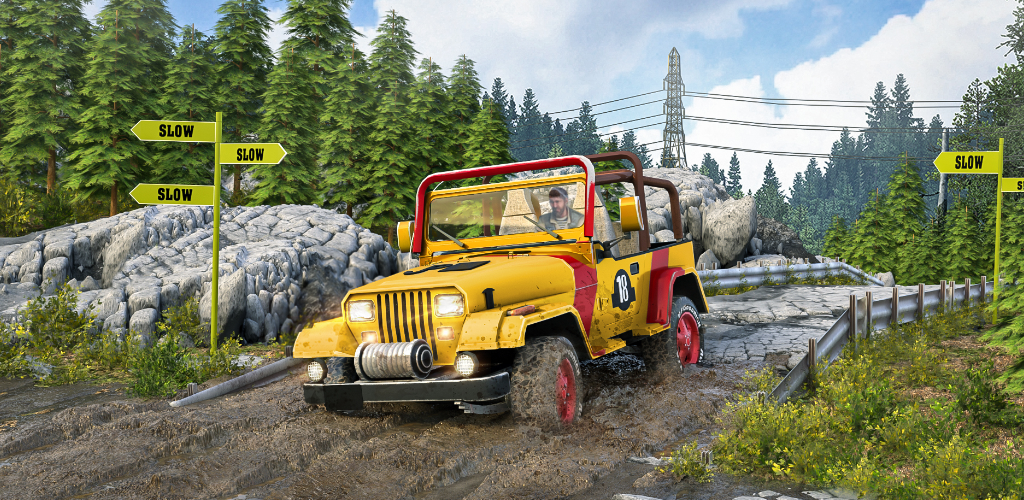 Banner of Mud Runner Jeep Games 3d 0.4