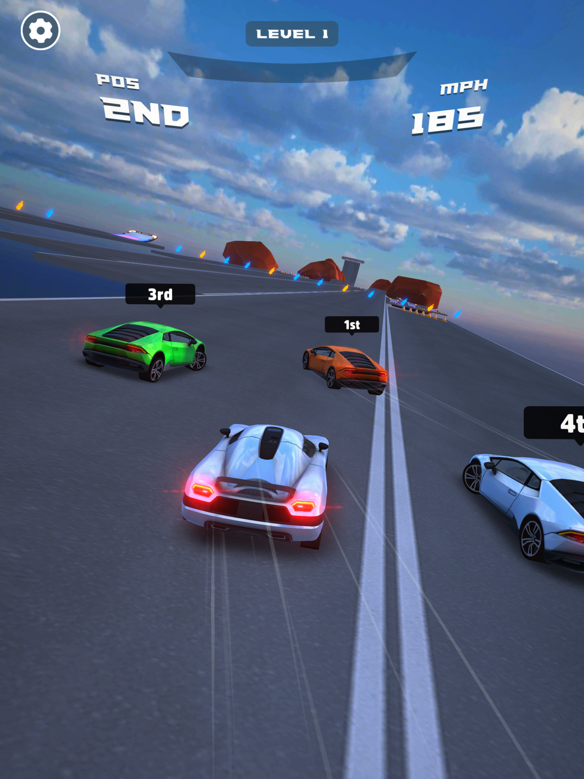 Screenshot of Race Mania!